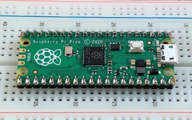 Raspberry Pi Picoピン付け