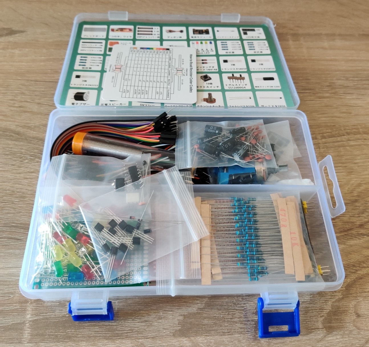 電子工作キット開封