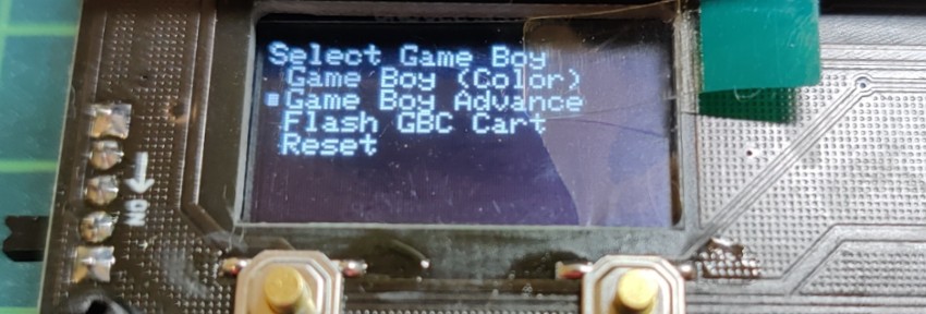 Game Boy Advanceを選択