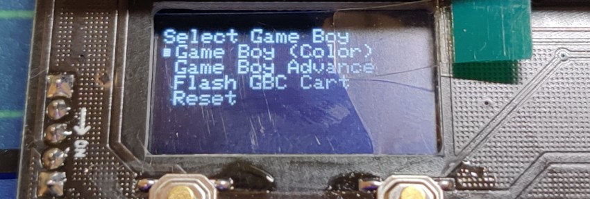 Game Boy(Color)を選択