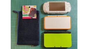 各種携帯ゲーム機の保管ポーチをダイソーで探してきた