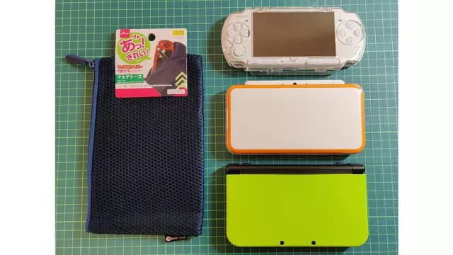 各種携帯ゲーム機の保管ポーチをダイソーで探してきた