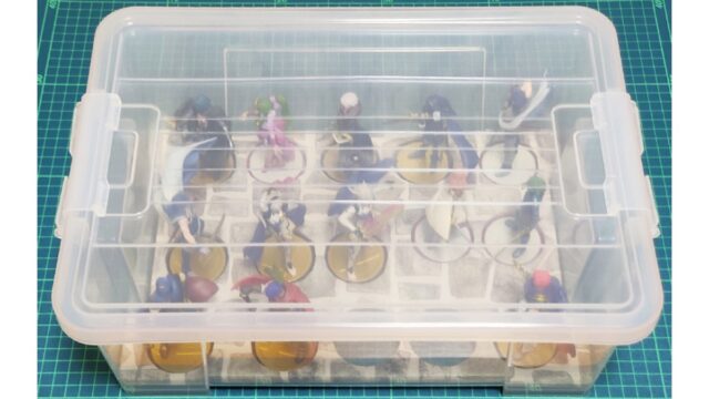 100均商品でamiibo（アミーボ）フィギュア収納BOXを作ってみた