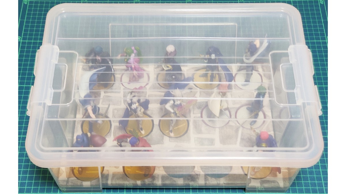 100均商品でamiibo（アミーボ）フィギュア収納BOXを作ってみた
