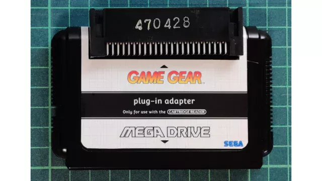 『ゲームギア（GG）吸出しアダプタ』を自作してみた