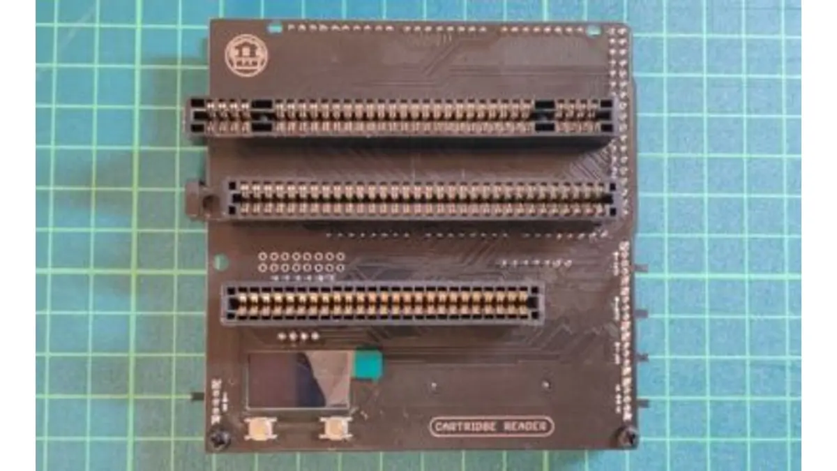 CartReaderでゲームギアソフトを吸出す