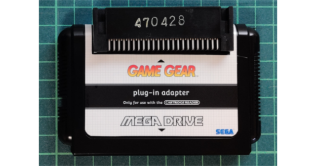 『ゲームギア（GG）吸出しアダプタ』を自作してみた