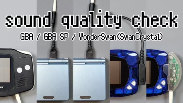 GBA SP・WonderSwanのヘッドホンアダプタの音質を比較してみる